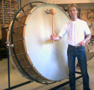 Biggest bassdrum in Scandinavia 60"
